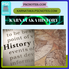 KPSC PDF Module 1A Karnataka History